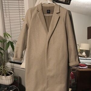 Zara Women's Beige Trench Coat